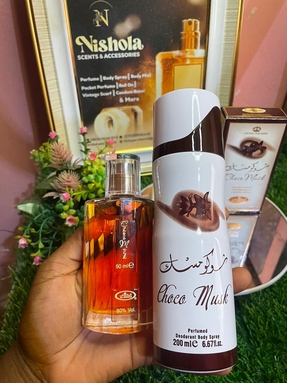 Combo for choco musk